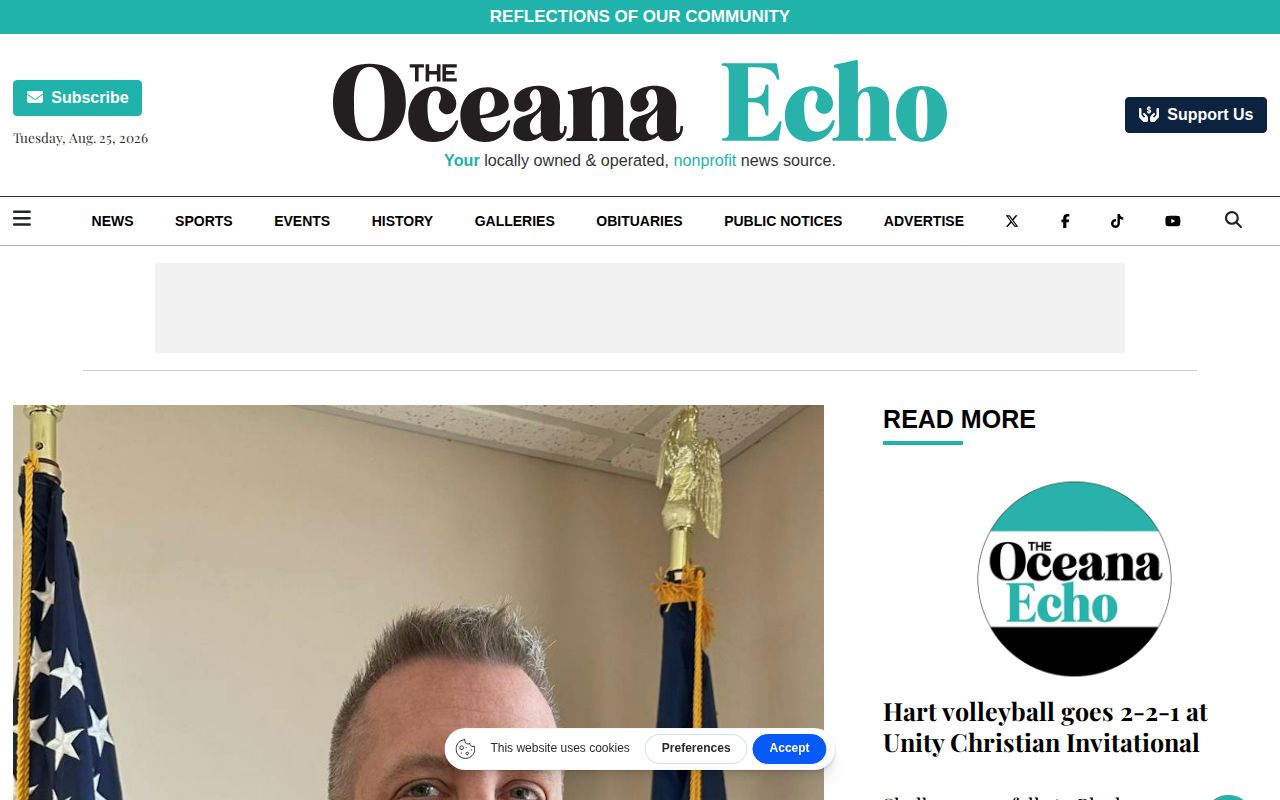 Oceana County Hesperia arrest records source, Hesperia police coverage report